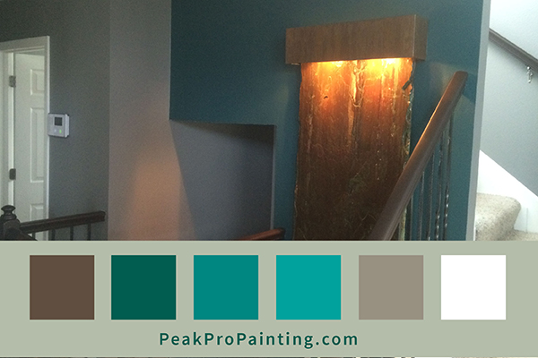 Accent Wall Color Ideas by Peak Pro Painting