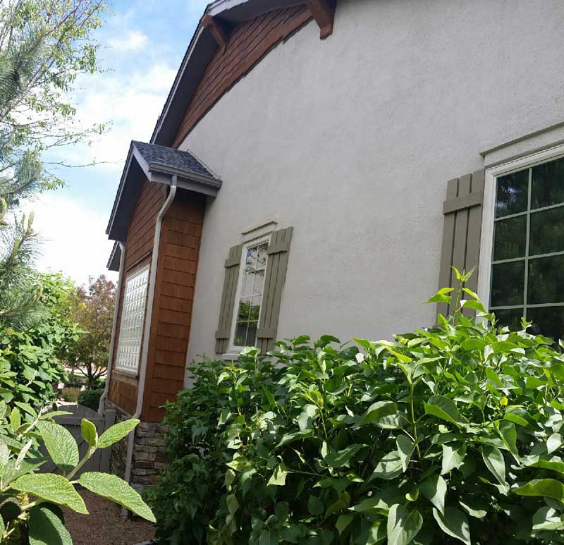 Stucco Siding on Colorado Home