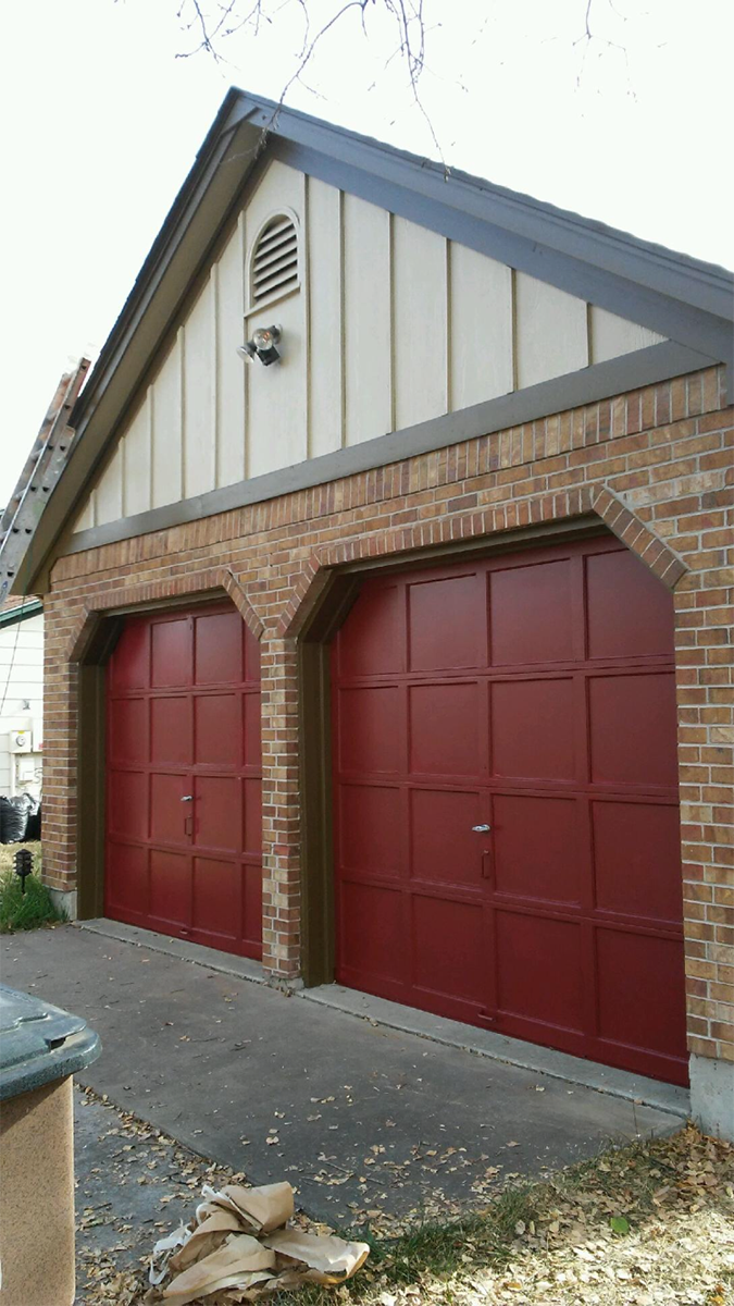 How to Paint a Garage Door to Avoid Peeling Edges Peak Pro Painting